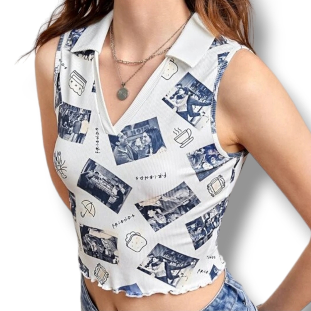 Friends Crop Top